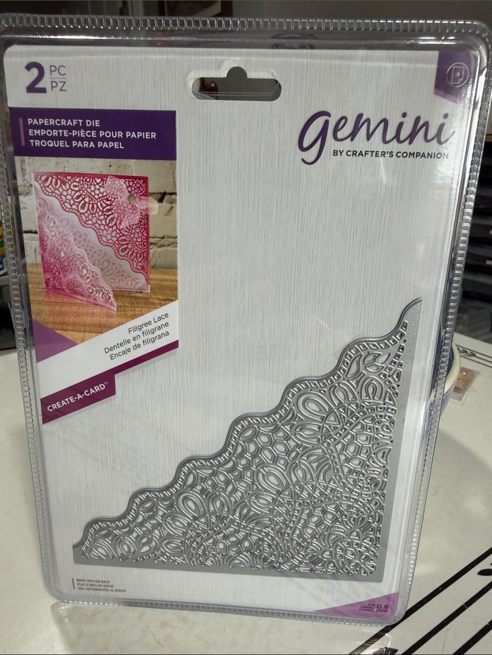 Crafters Companion Filigree Lace Papercraft Die